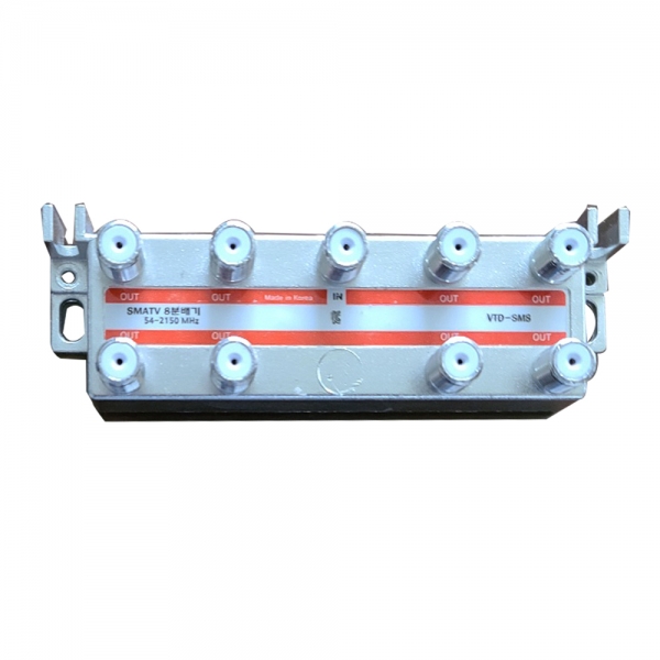 VTD-SM8 ( 8분배기),광대역,TV1대의 신호를 8대로 분배