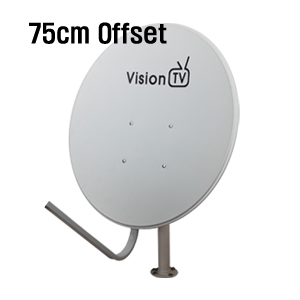 75안테나,무궁화위성수신,해외위성수신