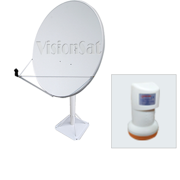 120안테나+Universal LNB/러시아방송